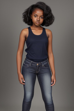 African american teenager female 