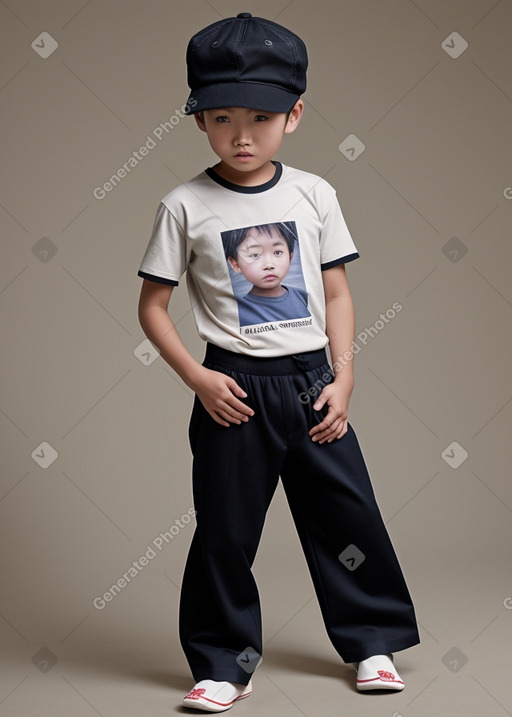 Mongolian child boy 