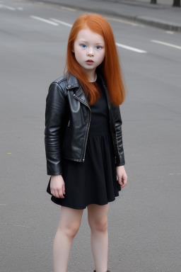 Child female with  ginger hair