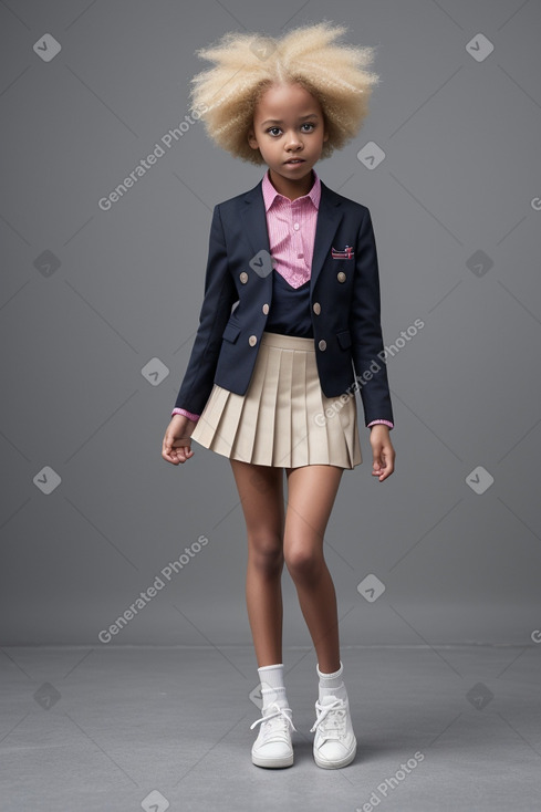 Norwegian child female with  blonde hair