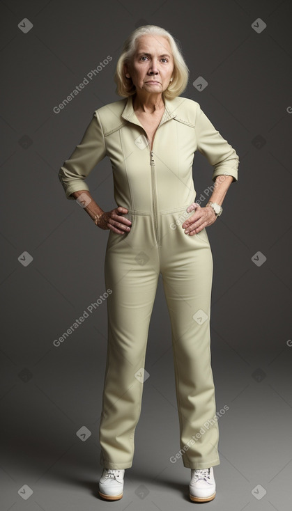 Panamanian elderly female with  blonde hair