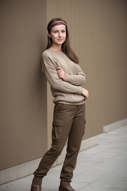 Hungarian adult female with  brown hair