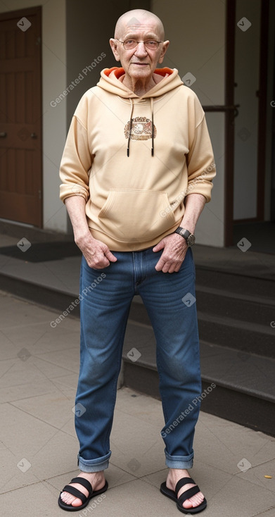 Georgian elderly male with  ginger hair