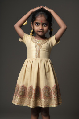 Bangladeshi child girl with  blonde hair