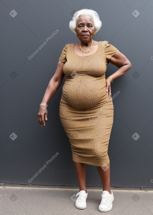 African elderly female 