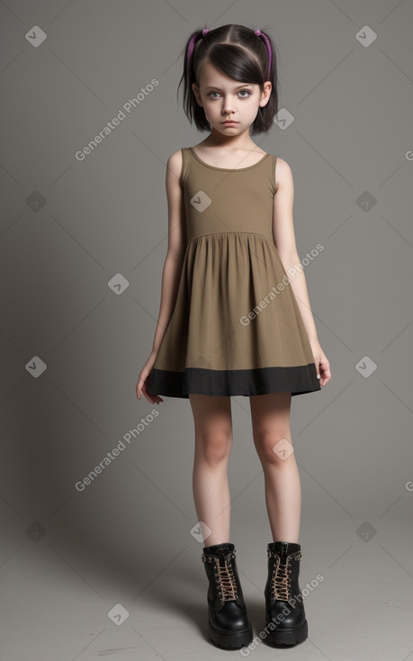 American child female 