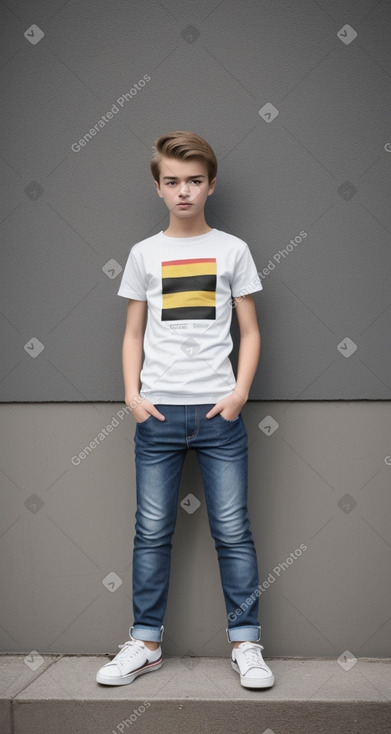 Belgian teenager boy 