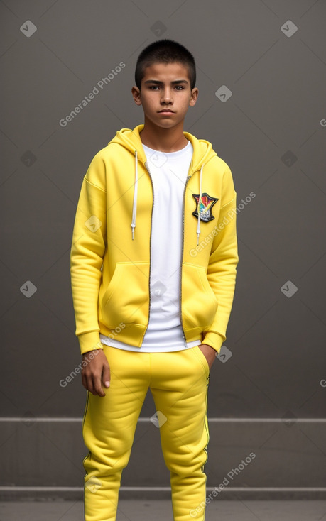 Bolivian teenager boy 