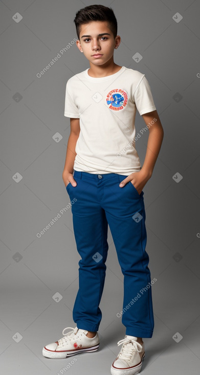 Costa rican teenager boy 