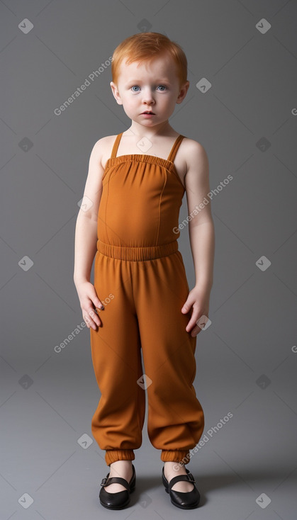 Russian infant boy with  ginger hair