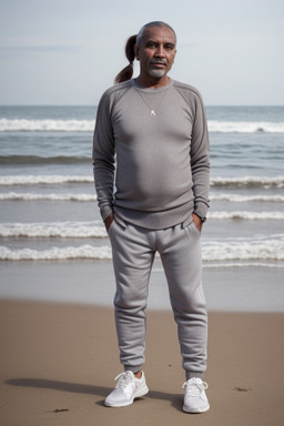 Malian middle-aged male with  gray hair