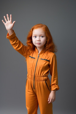 Indonesian child female with  ginger hair