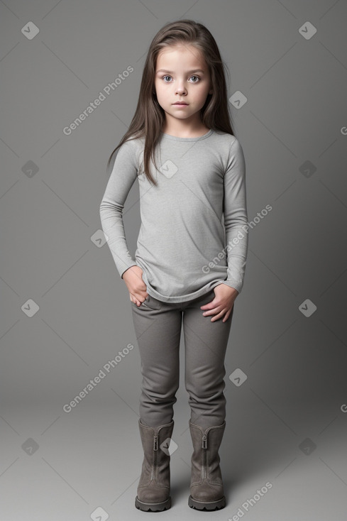 American child female 