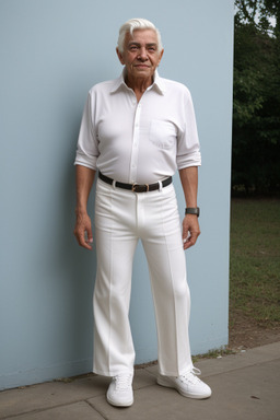 Colombian elderly male with  white hair