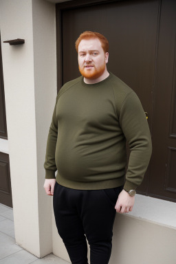 Croatian adult male with  ginger hair