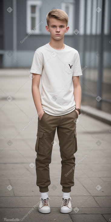 Estonian teenager boy 