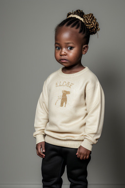 Senegalese infant boy with  blonde hair