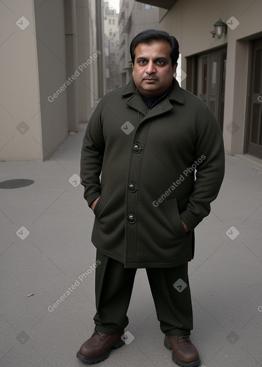 Pakistani 45 years male with  black hair