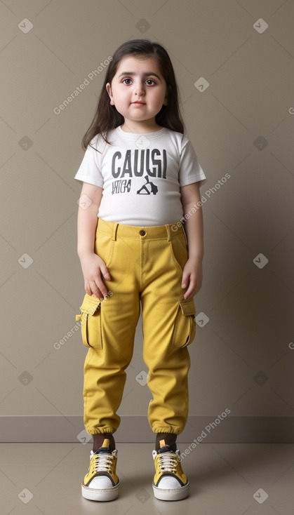 Armenian infant girl with  brown hair