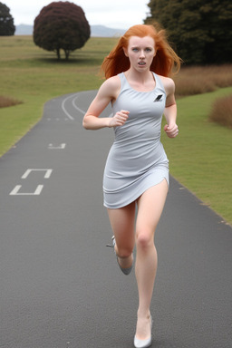 New zealand young adult female with  ginger hair