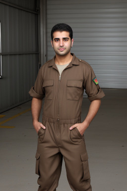 Iraqi adult male with  brown hair