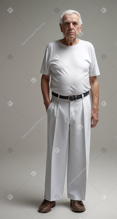 Greek elderly male with  white hair