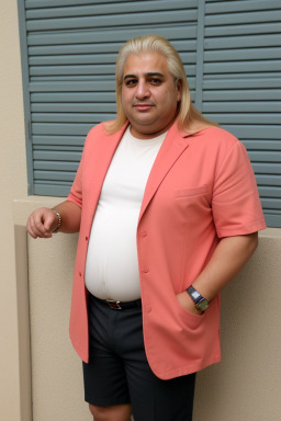 Lebanese 45 years male with  blonde hair