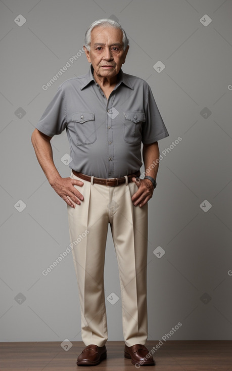 Colombian elderly male with  gray hair