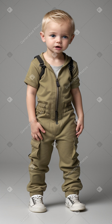 Croatian infant boy with  blonde hair