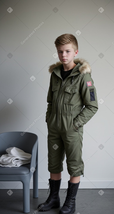 Norwegian teenager boy 