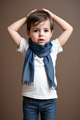 Argentine infant boy with  brown hair