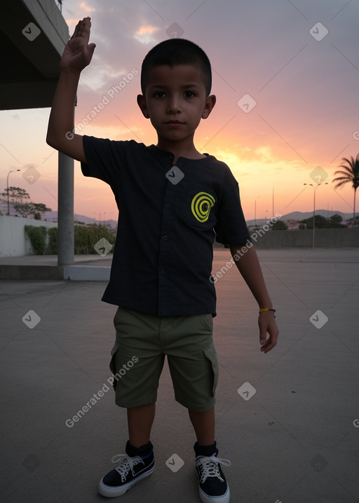 Colombian child boy 