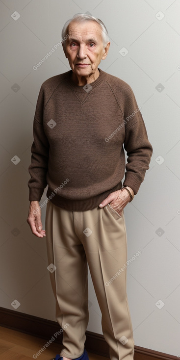 Croatian elderly male with  brown hair