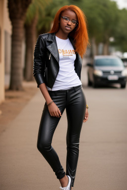 Malian teenager girl with  ginger hair