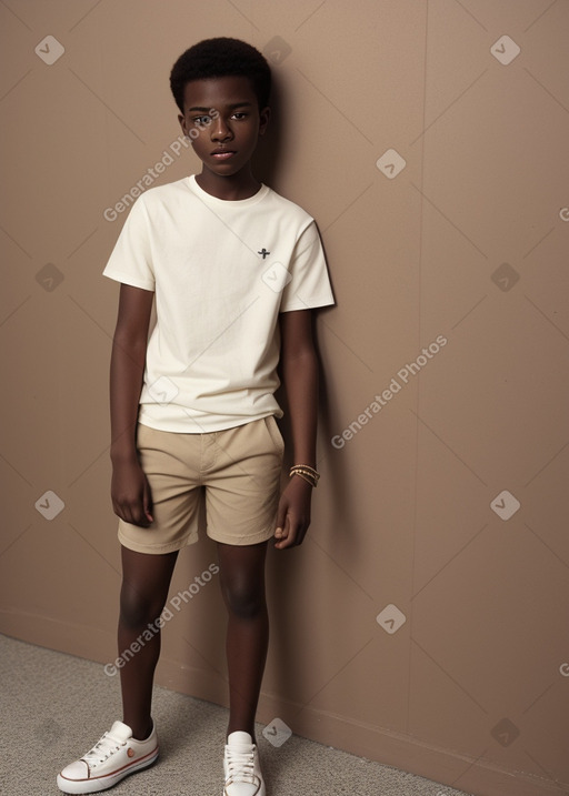 Teenager boy with  ginger hair