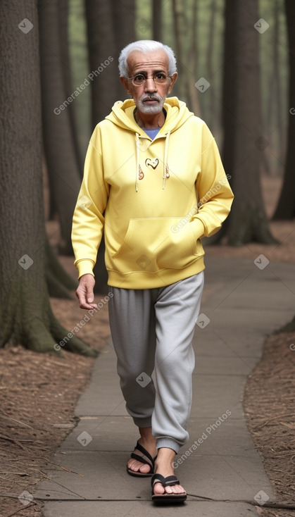 Yemeni elderly male with  gray hair