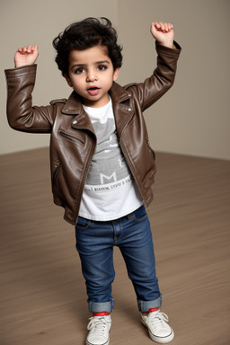 Egyptian infant boy with  brown hair