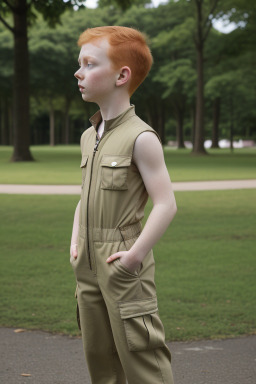 Child boy with  ginger hair