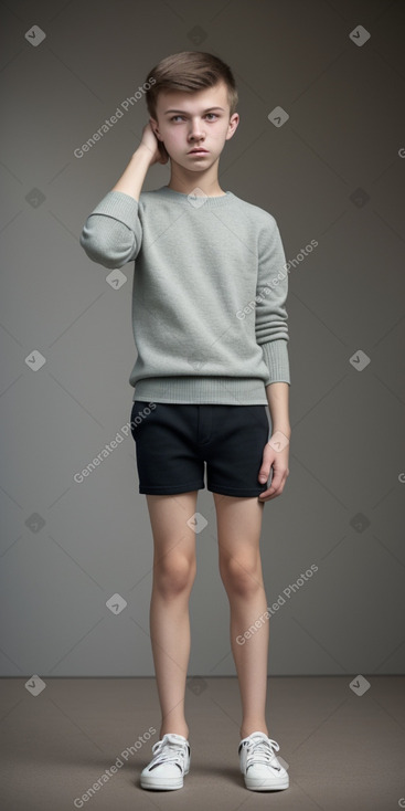 Belarusian teenager boy 