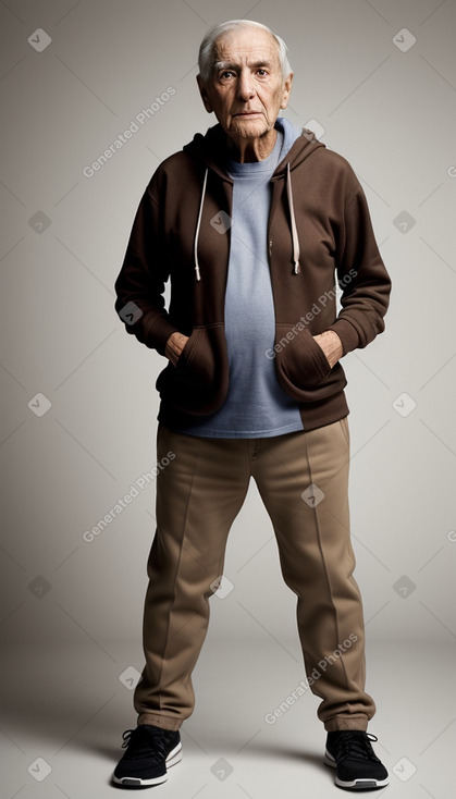 Argentine elderly male with  brown hair