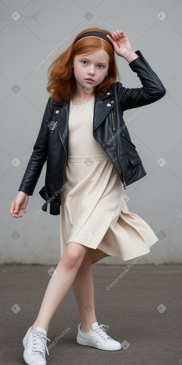 South african child female with  ginger hair