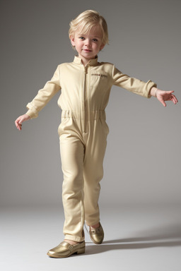 Norwegian infant boy with  blonde hair