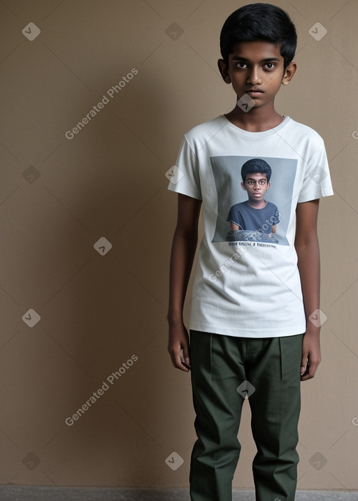 Sri lankan teenager boy 