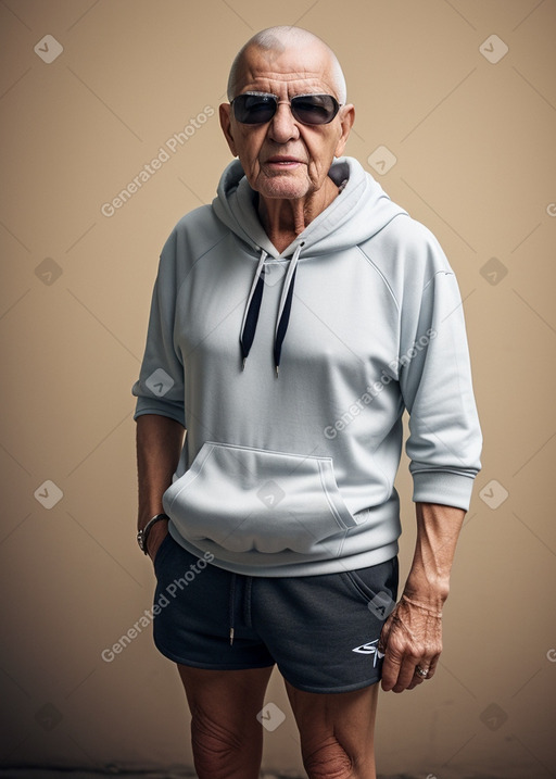 Uruguayan elderly male with  blonde hair