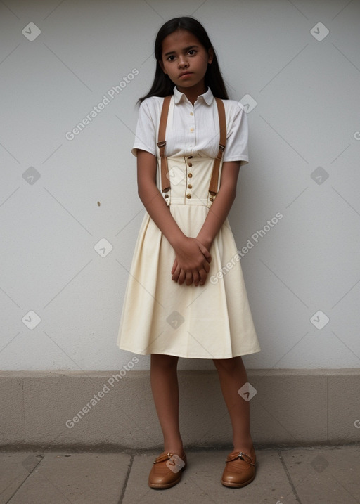 Bolivian teenager female 