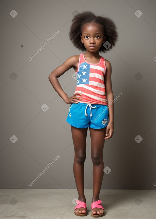 African child girl 