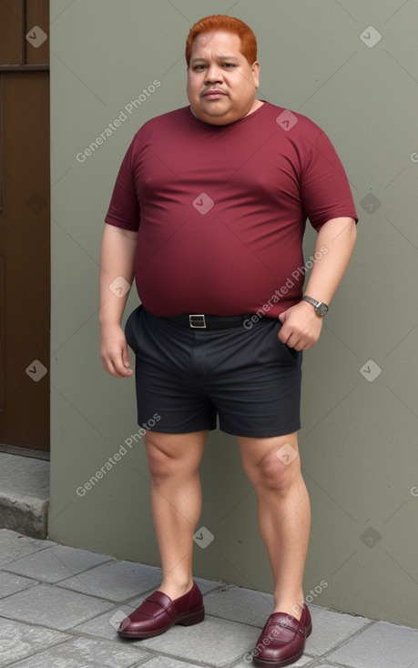 Honduran middle-aged male with  ginger hair