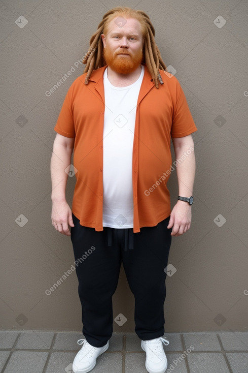 Swedish 45 years male with  ginger hair