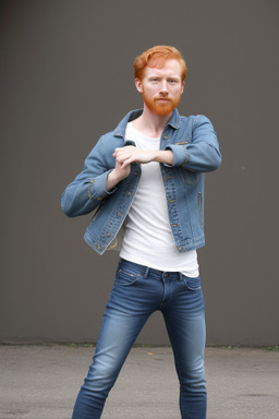 Venezuelan adult male with  ginger hair