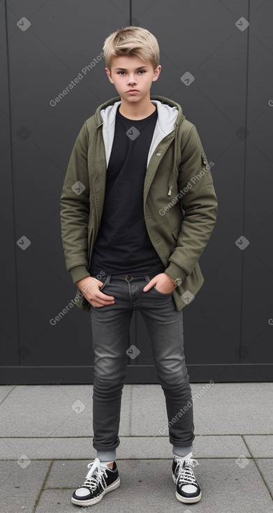 Norwegian teenager boy 